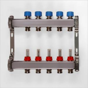 Rozdělovač podlahové topení pro 12 okruhů bez mísení