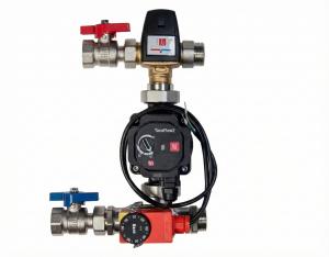 ECOtherm mísící sada s čerpadlem, směšovacím ventilem a havarijním termostatem
